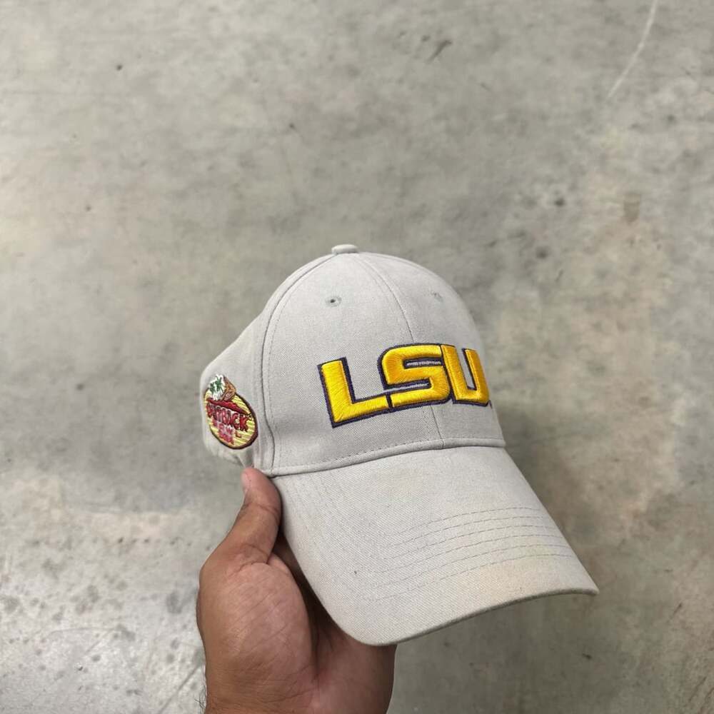Native Sun Sports LSU Tigers Outback Bowl 2014 Adjustable Hat Grey